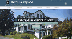 Desktop Screenshot of hotelhalsingland.com